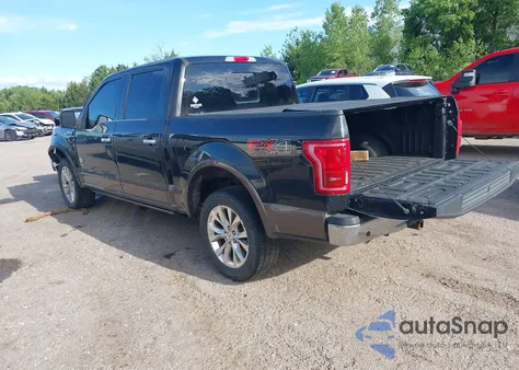 2015 Ford F-150 King Ranch z USA, uszkodzony, nr VIN 1FTEW1EGXFFB90251